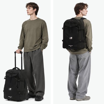 カリマー KARRIMOR キャリーケース Sサイズ メンズ レディース スーツケース ソフトキャリーケース 40L 3泊 4泊 2WAY リュック ショルダーバッグ トート airport pro 40 501305 （Black）｜詳細画像