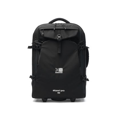 カリマー KARRIMOR キャリーケース Sサイズ メンズ レディース スーツケース ソフトキャリーケース 40L 3泊 4泊 2WAY リュック ショルダーバッグ トート airport pro 40 501305 （Black）｜詳細画像