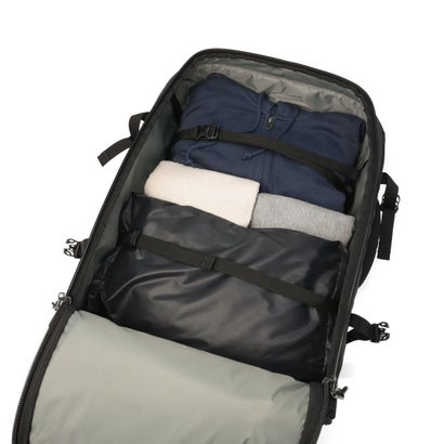 カリマー KARRIMOR キャリーケース Sサイズ メンズ レディース スーツケース ソフトキャリーケース 40L 3泊 4泊 2WAY リュック ショルダーバッグ トート airport pro 40 501305 （Black）｜詳細画像