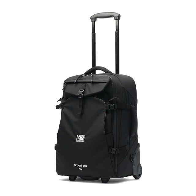 キャリーケース Sサイズ メンズ レディース スーツケース ソフトキャリーケース 40L 3泊 4泊 2WAY リュック ショルダーバッグ トート airport pro 40 501305 （Black）