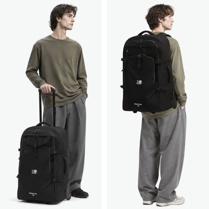 カリマー KARRIMOR キャリーケース Mサイズ メンズ レディース スーツケース ソフトキャリーケース 70L 6泊 7泊 2WAY リュック ショルダーバッグ トート airport pro 70 501304 （Black）｜詳細画像