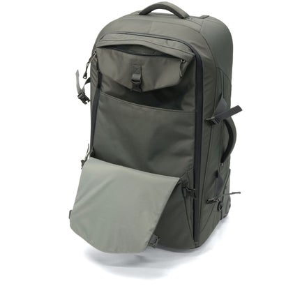 カリマー KARRIMOR キャリーケース Mサイズ メンズ レディース スーツケース ソフトキャリーケース 70L 6泊 7泊 2WAY リュック ショルダーバッグ トート airport pro 70 501304 （Black）｜詳細画像