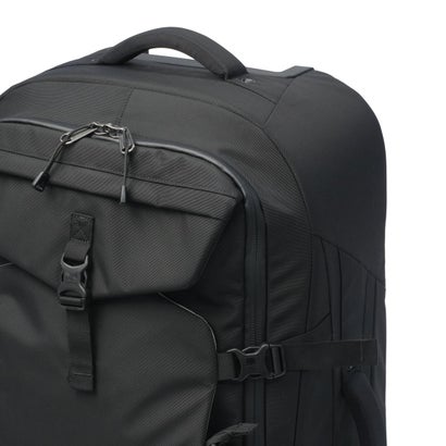 カリマー KARRIMOR キャリーケース Mサイズ メンズ レディース スーツケース ソフトキャリーケース 70L 6泊 7泊 2WAY リュック ショルダーバッグ トート airport pro 70 501304 （Black）｜詳細画像