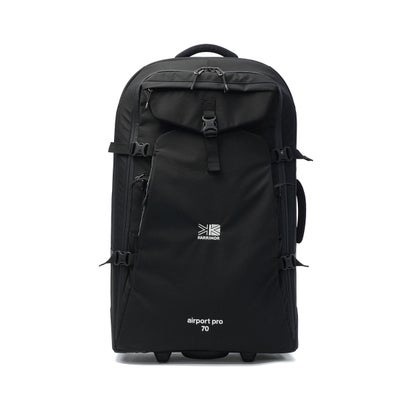 カリマー KARRIMOR キャリーケース Mサイズ メンズ レディース スーツケース ソフトキャリーケース 70L 6泊 7泊 2WAY リュック ショルダーバッグ トート airport pro 70 501304 （DarkCharcoal）｜詳細画像