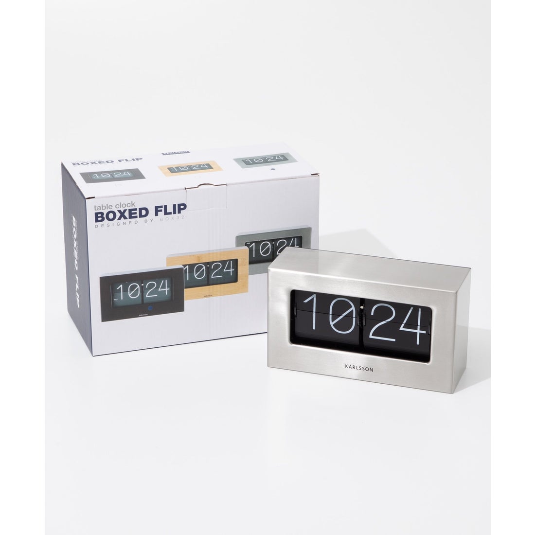 カールソン KARLSSON Wall / Table clock Boxed Flip KA5620ST