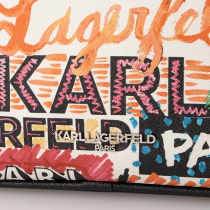 カール・ラガーフェルド KARL LAGERFELD ☆グラフィティx Karl 2WAYクロスボディバッグ （マルチカラー）｜詳細画像
