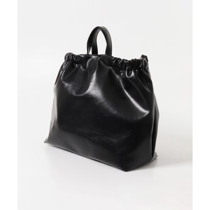 ケービーエフ KBF ギャザーハンドルビッグBAG （ブラウン）｜詳細画像