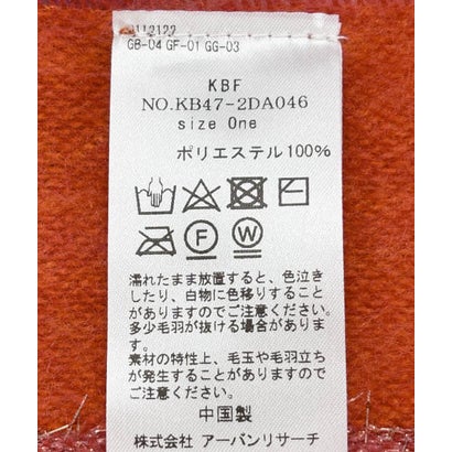 ケービーエフ KBF ラメチェックマフラー （YELLOW）｜詳細画像