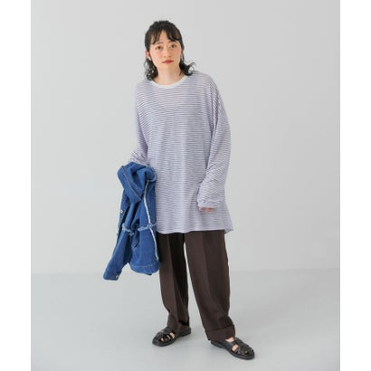 ケービーエフ KBF センタープレスWIDEストレートパンツ （BUTTER）｜詳細画像