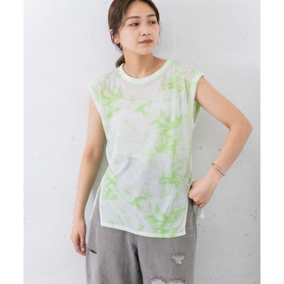 ケービーエフ KBF スリーブレスプリントTEE （GREEN）｜詳細画像