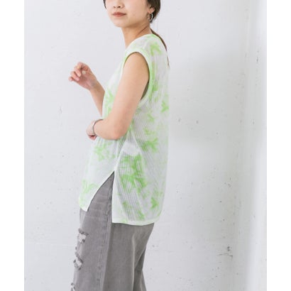ケービーエフ KBF スリーブレスプリントTEE （GREEN）｜詳細画像