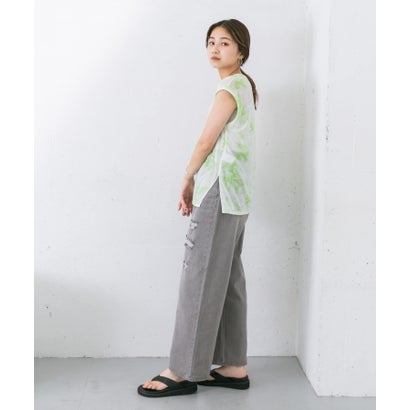ケービーエフ KBF スリーブレスプリントTEE （GREEN）｜詳細画像