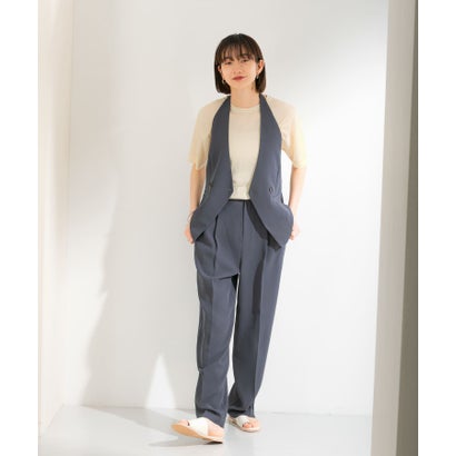 ケービーエフ KBF クルーネックシアーTシャツ （IVORY）｜詳細画像