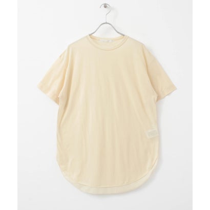 ケービーエフ KBF クルーネックシアーTシャツ （IVORY）｜詳細画像