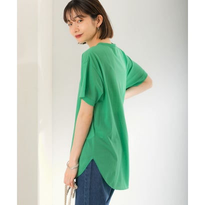 ケービーエフ KBF クルーネックシアーTシャツ （IVORY）｜詳細画像