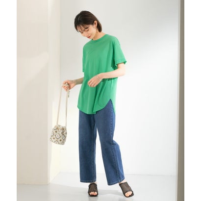 ケービーエフ KBF クルーネックシアーTシャツ （IVORY）｜詳細画像