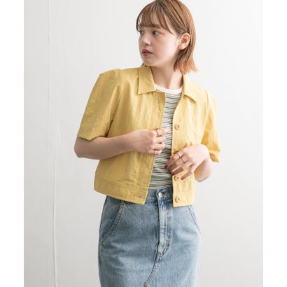 ケービーエフ KBF コンパクトブラウス （BEIGE）｜詳細画像