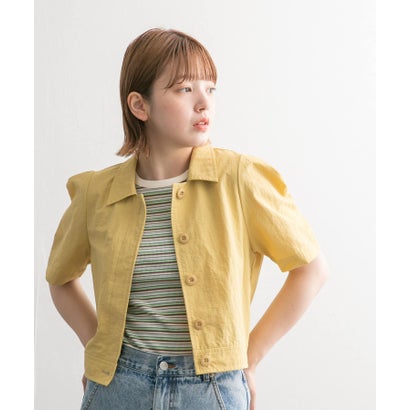 ケービーエフ KBF コンパクトブラウス （BEIGE）｜詳細画像