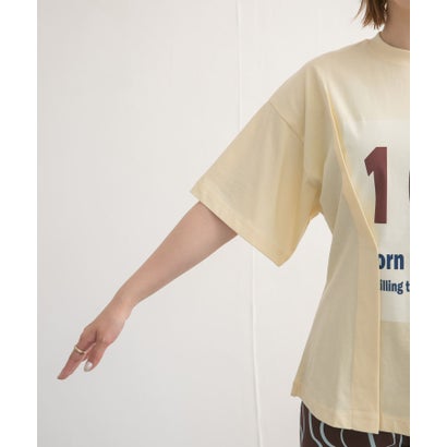 ケービーエフ KBF ウエストタックナンバリングTEE （YELLOW BEG）｜詳細画像