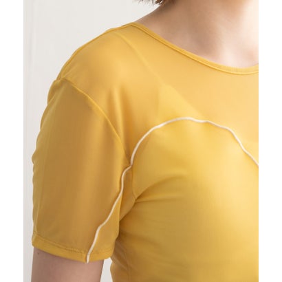 ケービーエフ KBF バックオープンメッシュTEE （YELLOW）｜詳細画像