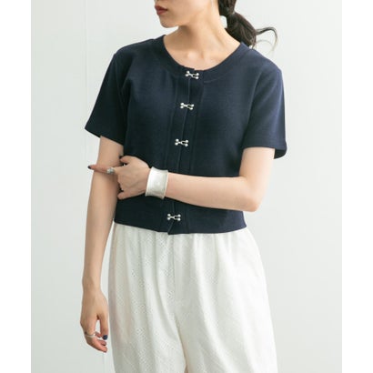 ケービーエフ KBF フロントホックTEE （APRICOT）｜詳細画像