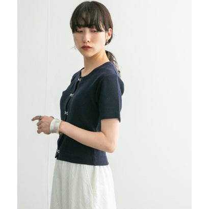 ケービーエフ KBF フロントホックTEE （APRICOT）｜詳細画像