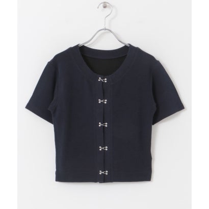 ケービーエフ KBF フロントホックTEE （APRICOT）｜詳細画像