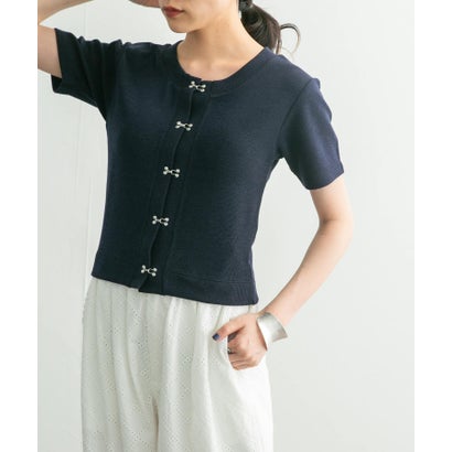 ケービーエフ KBF フロントホックTEE （APRICOT）｜詳細画像