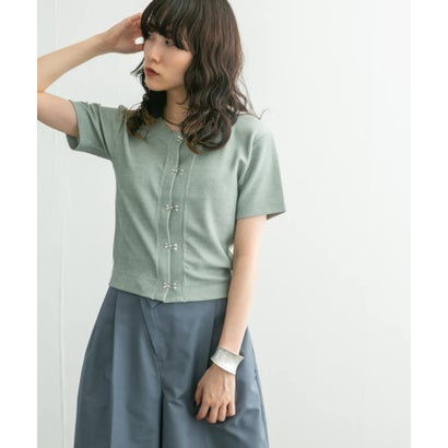 ケービーエフ KBF フロントホックTEE （APRICOT）｜詳細画像