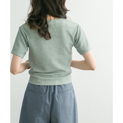 ケービーエフ KBF フロントホックTEE （APRICOT）｜詳細画像