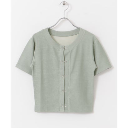 ケービーエフ KBF フロントホックTEE （APRICOT）｜詳細画像