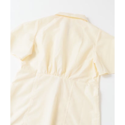 ケービーエフ KBF デザインスリーブフロントZIPシャツ （YELLOW）｜詳細画像