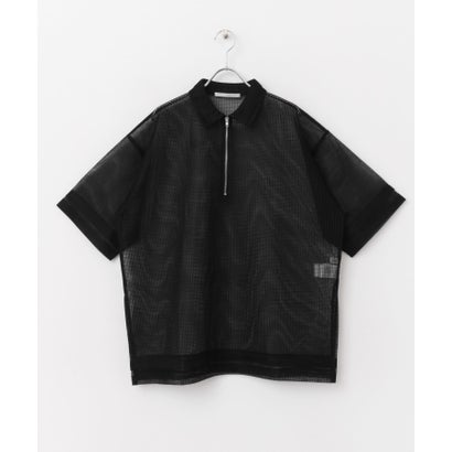 ケービーエフ KBF ハーフZIPメッシュプルオーバー （BORDEAUX）｜詳細画像