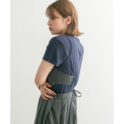 ケービーエフ KBF コンパクトレイヤードTEE （NAVY）｜詳細画像