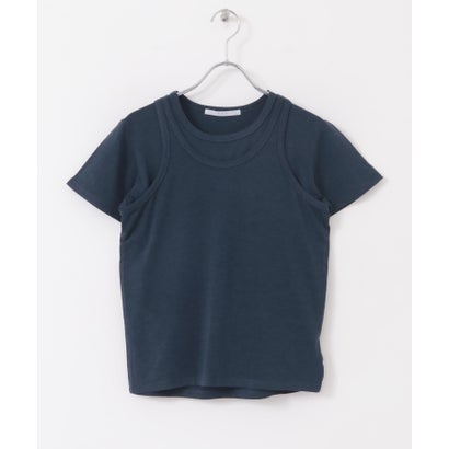 ケービーエフ KBF コンパクトレイヤードTEE （NAVY）｜詳細画像