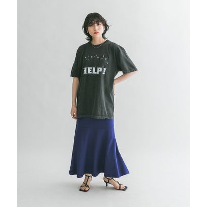 ケービーエフ KBF マーメイドラインスカート （BEIGE）｜詳細画像