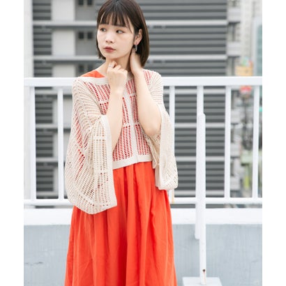 ケービーエフ KBF 2WAYメッシュ編みプルオーバー （NAVY）｜詳細画像