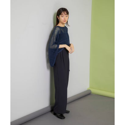 ケービーエフ KBF 2WAYメッシュ編みプルオーバー （NAVY）｜詳細画像