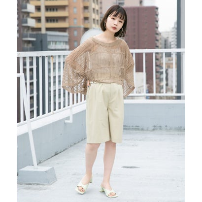 ケービーエフ KBF 2WAYメッシュ編みプルオーバー （NAVY）｜詳細画像