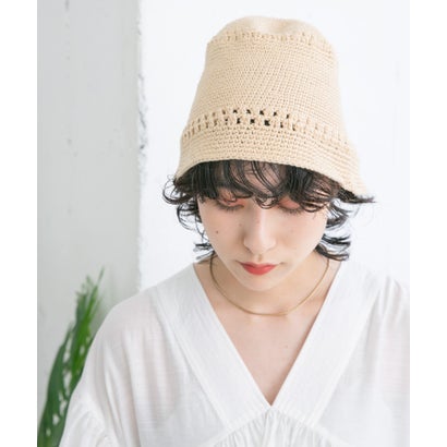 ケービーエフ KBF チューリップニットHAT （BEIGE）｜詳細画像