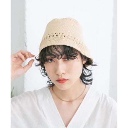 ケービーエフ KBF チューリップニットHAT （BEIGE）｜詳細画像