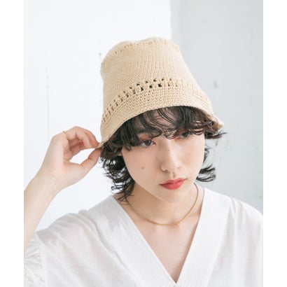 ケービーエフ KBF チューリップニットHAT （BEIGE）｜詳細画像