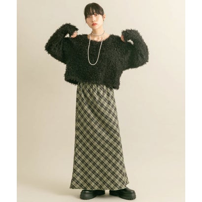 ケービーエフ KBF クロップドフェザープルオーバー （BLACK）｜詳細画像