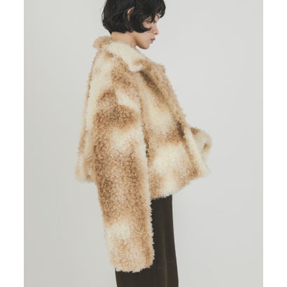 ケービーエフ KBF カールファーブルゾン （ブラウン）｜詳細画像