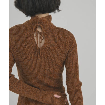 ケービーエフ KBF 2WAYメランジニットトップス （グレー系その他）｜詳細画像