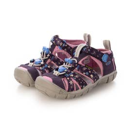 キーン KEEN キッズ サンダル 水陸両用 花柄 SEACAMP II CNX シー
