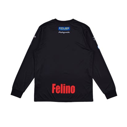 KELME ジュニア プラッシーロングプラクティスシャツ(ブラック)｜詳細画像
