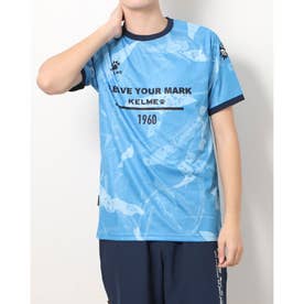 メンズ サッカー/フットサル 半袖シャツ 半袖プラクティスシャツ KA22S606 （ブルー）
