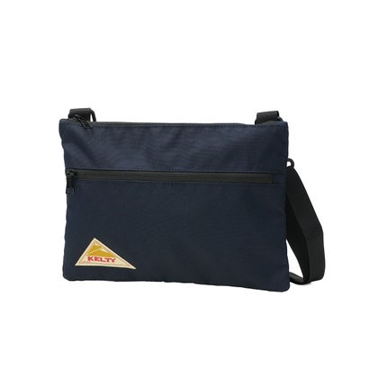 日本正規品 サコッシュ メンズ レディース ブランド 斜めがけバッグ 斜め掛け ポーチ コンパクト 軽量 薄型 ショルダーバッグ A5 ES FLAT POUCH SM 3259270726 （Navy）｜詳細画像