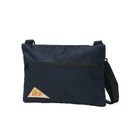 日本正規品 サコッシュ メンズ レディース ブランド 斜めがけバッグ 斜め掛け ポーチ コンパクト 軽量 薄型 ショルダーバッグ A5 ES FLAT POUCH SM 3259270726 （Navy）